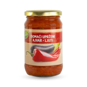 Domaći uprženi ajvar ljuti