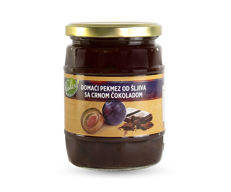 Domaći pekmez od šljiva sa crnom čokoladom