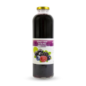 Domaći sirup voćni miks sa plodovima voća